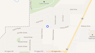 Map for Brawley Senior Apartments - Brawley, CA