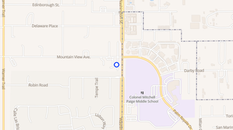 Map for Golden Oaks Apartments - Palm Desert, CA