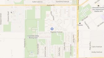 Map for Summerwood Apartments - Coachella, CA