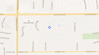 Map for Las Serenas Apartments - Palm Desert, CA