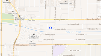 Map for Riverwalk - Palm Springs, CA