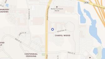 Map for Birchwood Apartment Homes - Maple Grove, MN