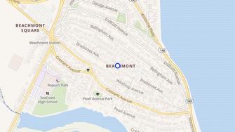 Map for Beachmont Apartments - Revere, MA