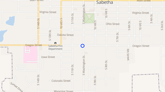 Map for South Park Apartments - Sabetha, KS
