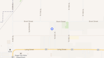 Map for Dogwood Glen Whispering Pines Apartments - Osage City, KS