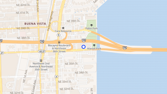 Map for Blue Condos - Miami, FL
