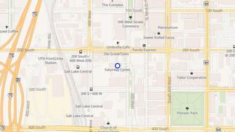 Map for Artspace City Center - Salt Lake City, UT