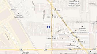 Map for Country Oaks Apartments - Clearfield, UT