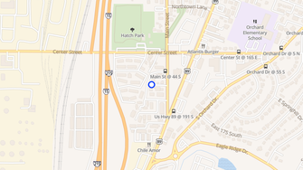 Map for Ridgeview Apartments - North Salt Lake, UT
