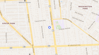 Map for Bellevue Garden Apartments - Richmond, VA