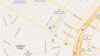 Map for Malvern Manor Apartments - Richmond, VA