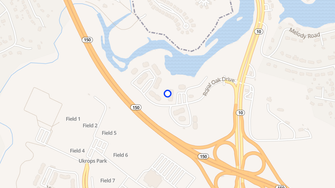 Map for The Bend at 4800 - Richmond, VA