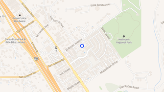 Map for Casa Grande Apartments - Atascadero, CA