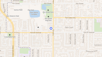 Map for Elm Tree Apartments - Arroyo Grande, CA