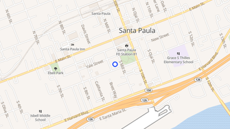 Map for Parkview Senior - Santa Paula, CA