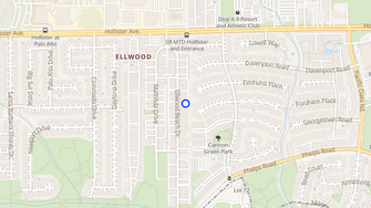 Map for Beechwood Apartments - Goleta, CA
