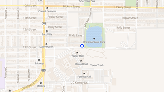 Map for Park Terrace Apartments - Levelland, TX