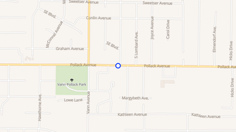 Map for Vann Park Apartments Homes - Evansville, IN