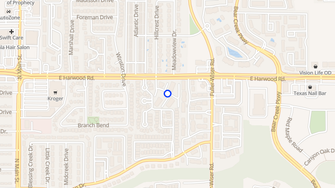 Map for Bear Creek - Euless, TX