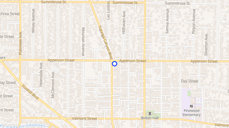 Map for Apperson Villas Ltd - Tujunga, CA