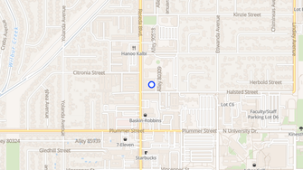 Map for Reseda Place Apts - Northridge, CA