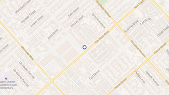 Map for Las Palmas Apartments - Pacoima, CA