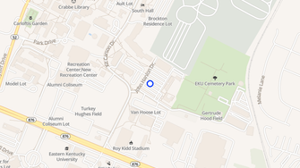 Map for Brockton Apartments - Richmond, KY