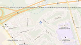 Map for Oakridge Apartment - Willimantic, CT