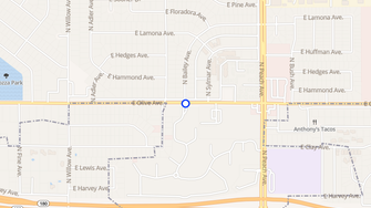 Map for The Landing at Fancher Creek Apartments - Fresno, CA