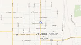 Map for Timber Ridge Apartments - De Queen, AR