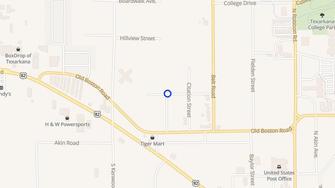 Map for Sandalwood Apartments - Texarkana, TX