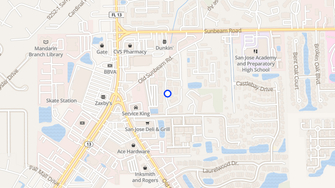 Map for Villas at Mandarin Bay - Jacksonville, FL