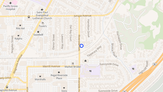 Map for Claystone Del Plaza Apartments - Riverside, CA