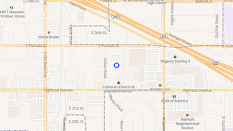 Map for Eden Senior Residential Center - San Bernardino, CA