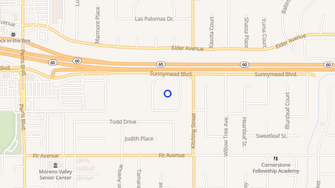 Map for Verano Terrace Apartments  - Moreno Valley, CA