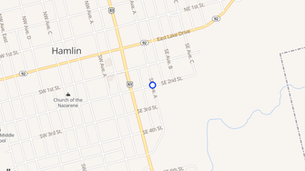 Map for Housing Authority Of Hamlin - Hamlin, TX