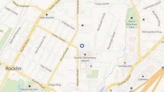 Map for College Manor Apartments - Rocklin, CA