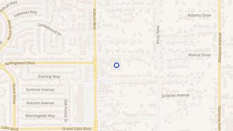 Map for Walnut Oaks Apartments - Citrus Heights, CA