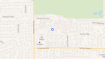 Map for Northridge Terrace Apartments - Fair Oaks, CA