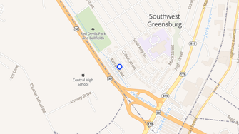 Map for Laurel Village - Greensburg, PA