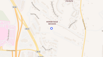 Map for Hermitage Manor/ Autumnwood Terrace - Hermitage, TN