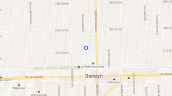 Map for Grove Apartments - Berwyn, IL