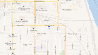 Map for 8 Street Apartments - Omaha, NE