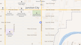 Map for Southvilla Apartments - Junction City, KS