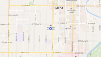Map for Birchwood Apartments - Salina, KS