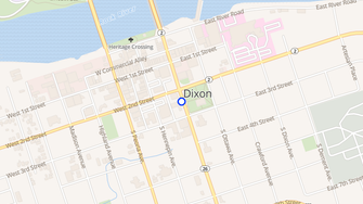 Map for Nachusa House Apartments - Dixon, IL