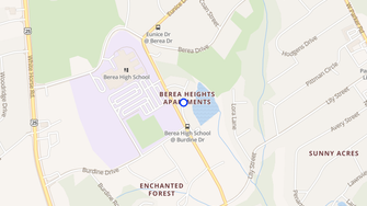 Map for Berea Heights Villas - Greenville, SC