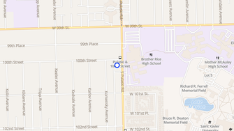 Map for Crawford Terrace - Oak Lawn, IL