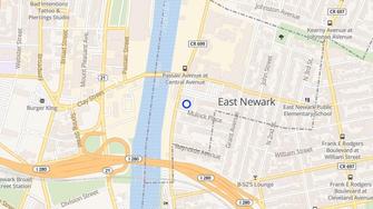 Map for St. George Harrison - East Newark, NJ