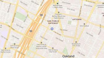 Map for Oak Grove Plaza North - Oakland, CA